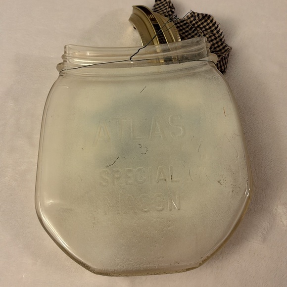 Flat Atlas Special Mason Jar with Noah’s Ark picture. - Picture 2 of 6